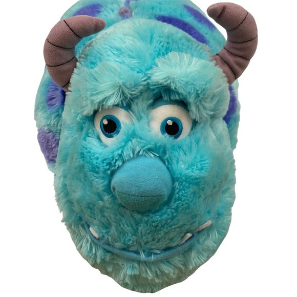 Disney Parks Monsters Inc Sully Pillow Plush Blue Spotted - Picture 5 of 8